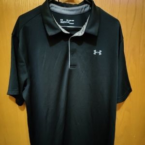 Under Armour Heat Gear Polo Black 2xl